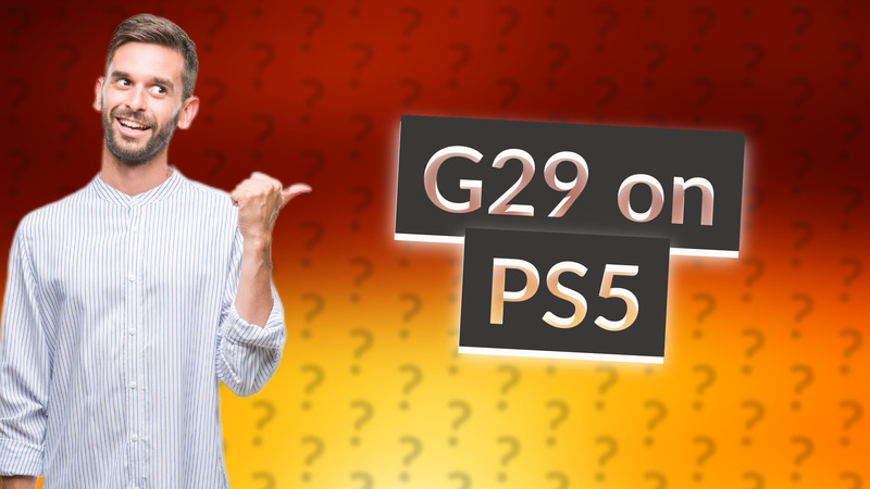 G29 on PS5