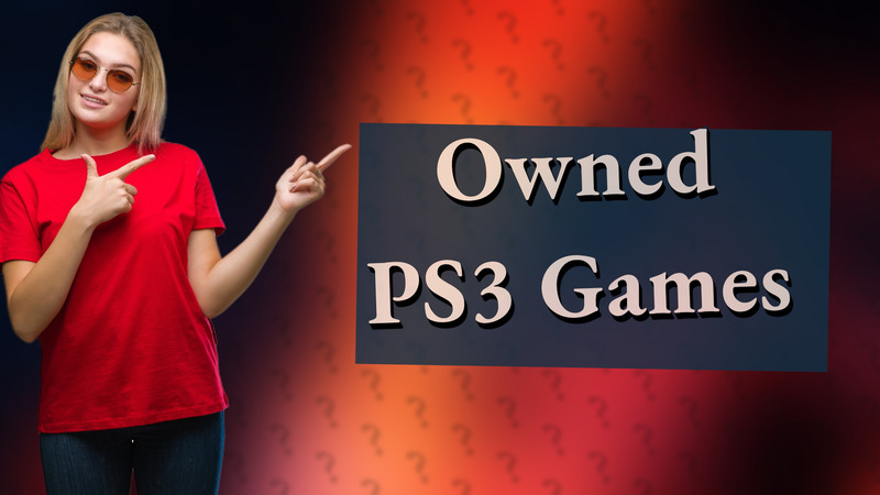 Owned PS3 Games