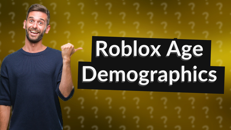 Roblox Age Demographics