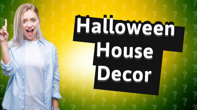 Halloween House Decor