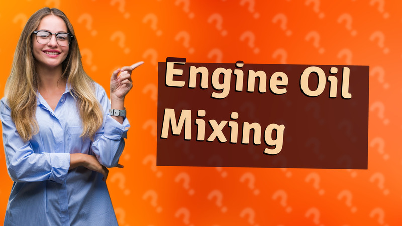 Engine Oil Mixing