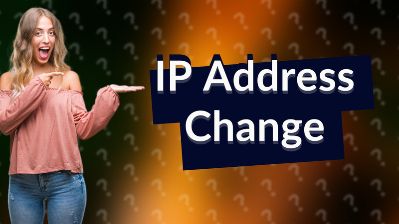 IP Address Change