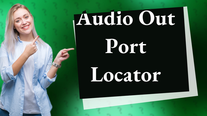 Audio Out Port Locator