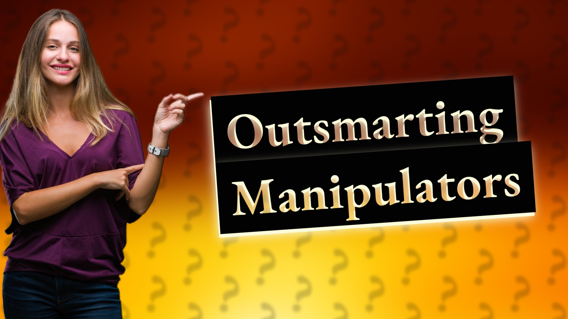 Outsmarting Manipulators