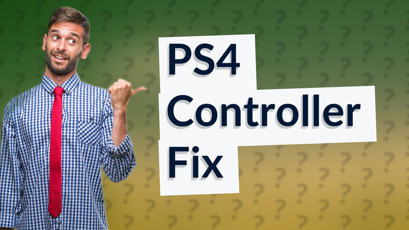 PS4 Controller Fix