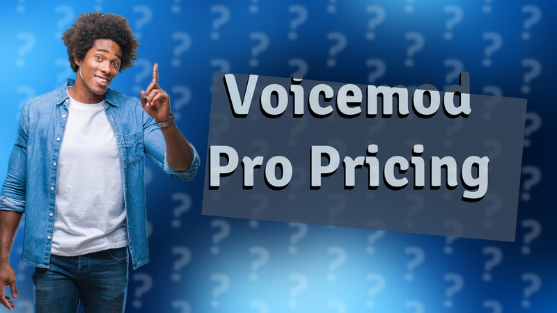 Voicemod Pro Pricing