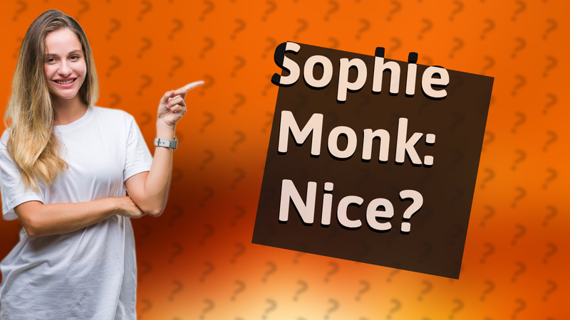 Sophie Monk: Nice?