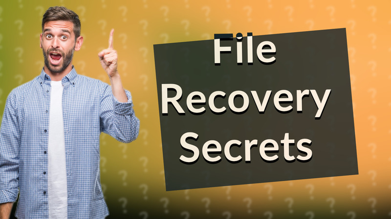 File Recovery Secrets