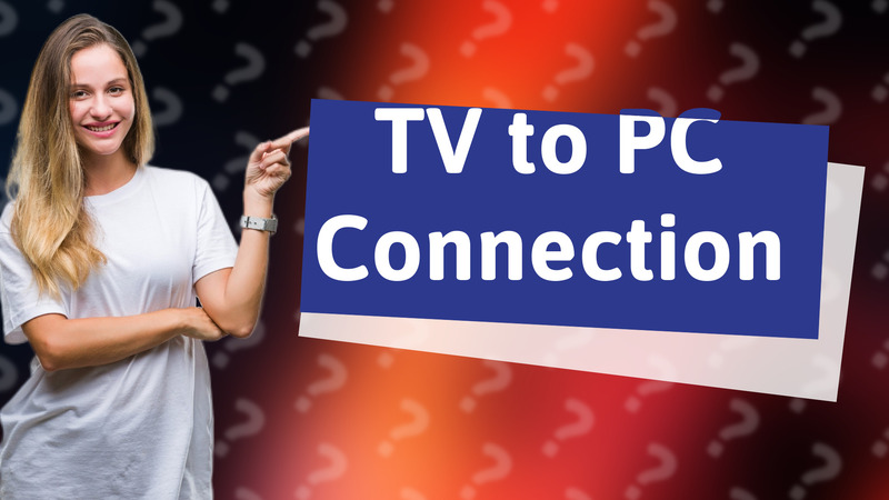 TV to PC Connection