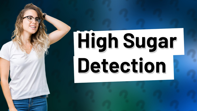 High Sugar Detection