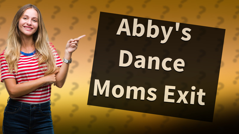 Abby's Dance Moms Exit