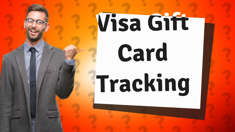Visa Gift Card Tracking