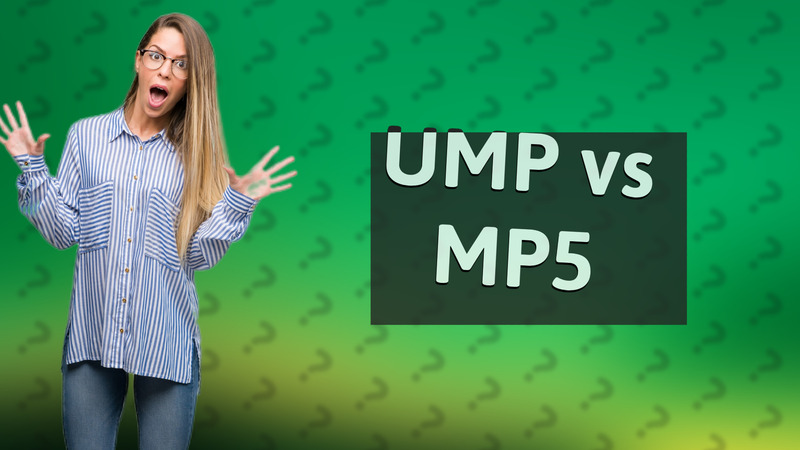 UMP vs MP5