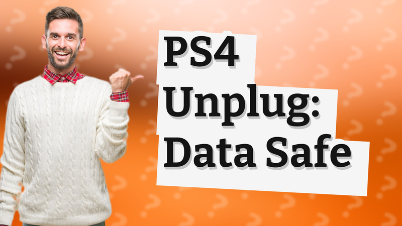 PS4 Unplug: Data Safe