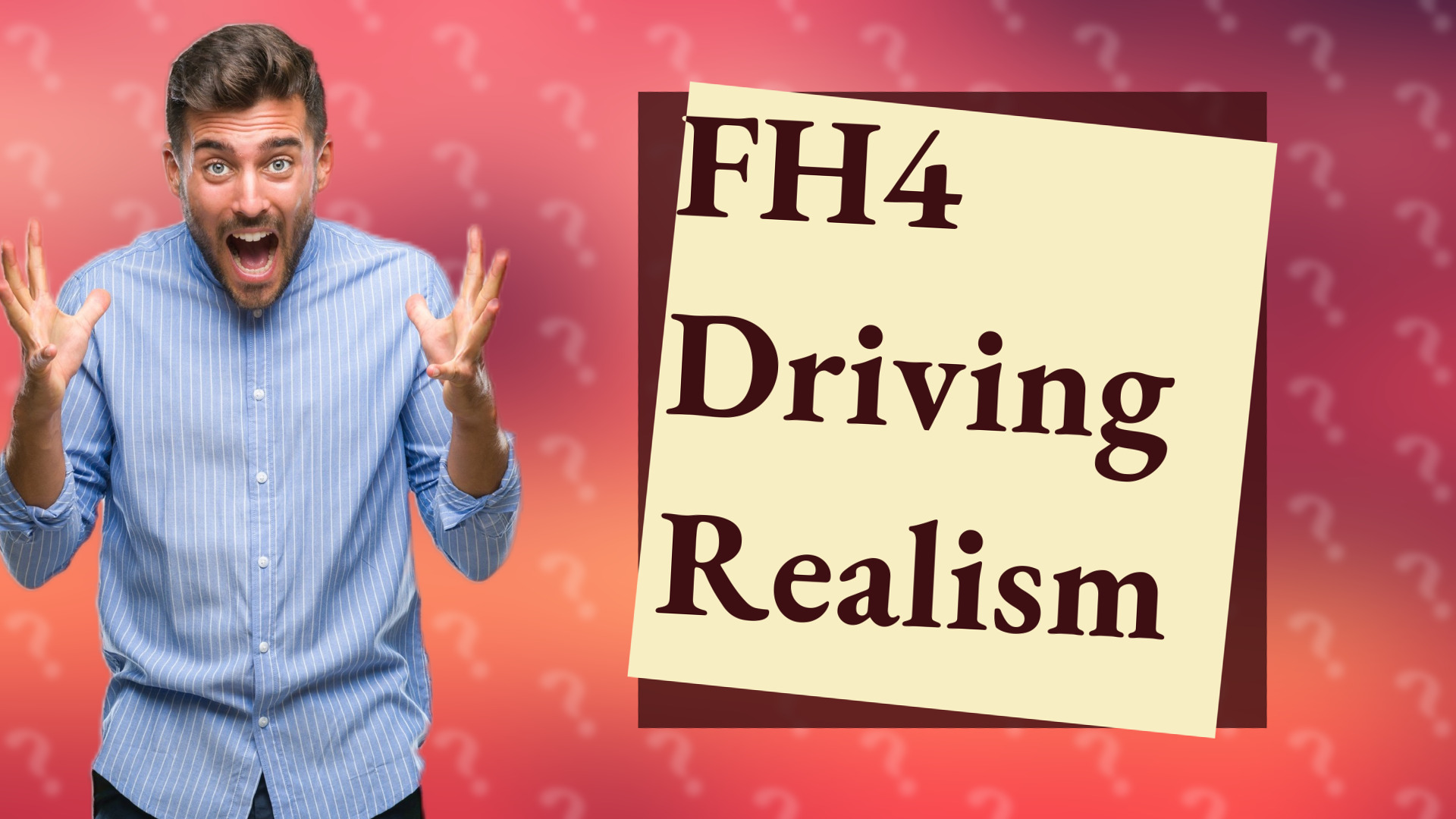 FH4 Driving Realism