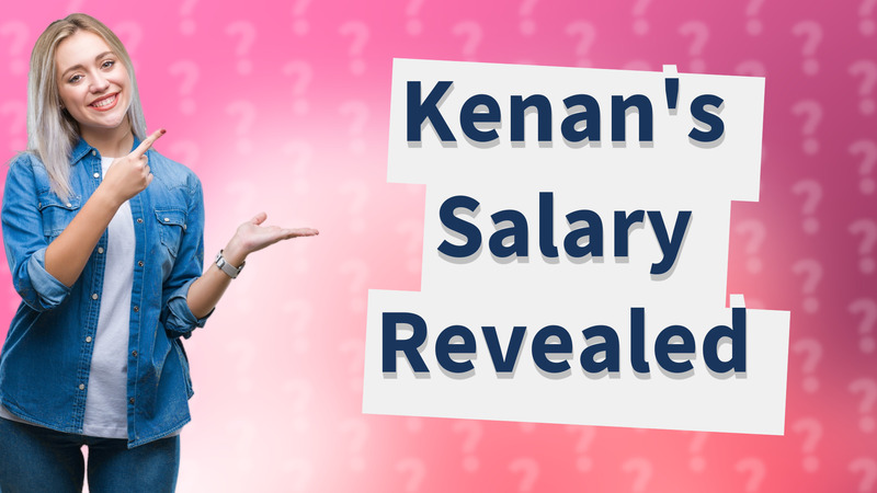 Kenan's Salary Revealed