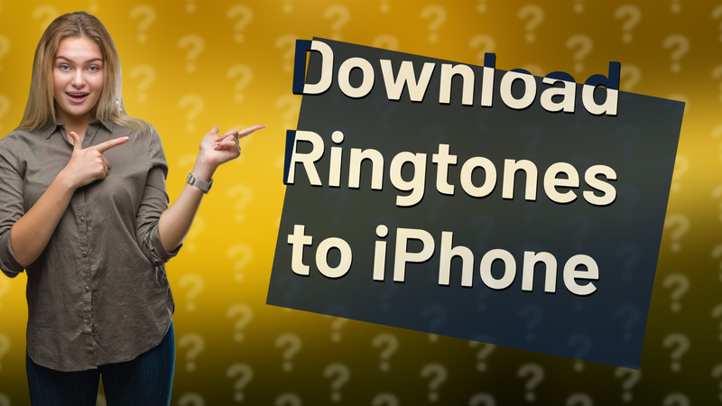 Download Ringtones to iPhone