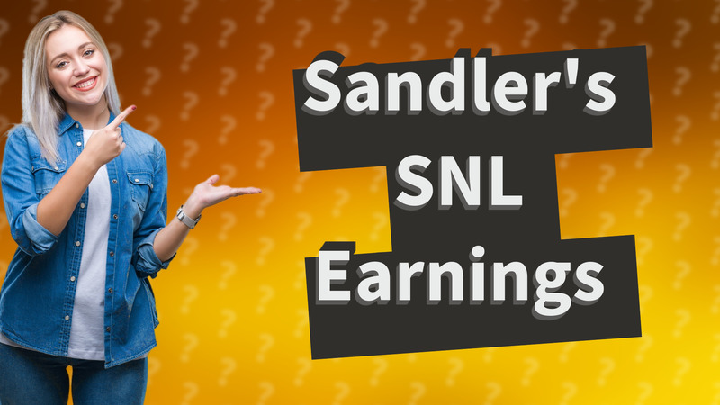 Sandler's SNL Earnings