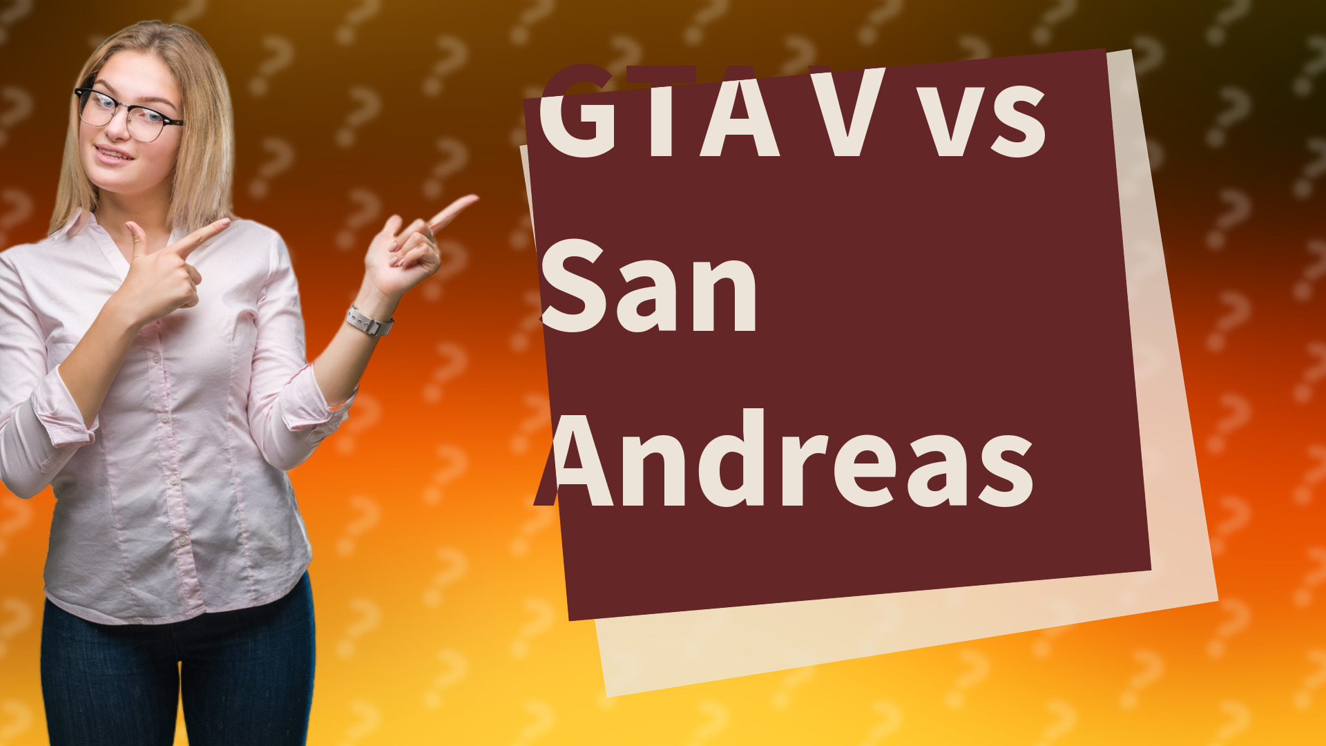 GTA V vs San Andreas