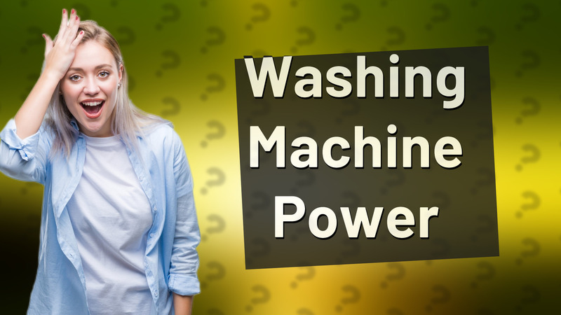 Washing Machine Power