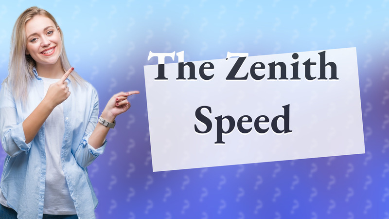 The Zenith Speed