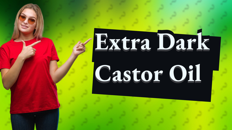Extra Dark Castor Oil