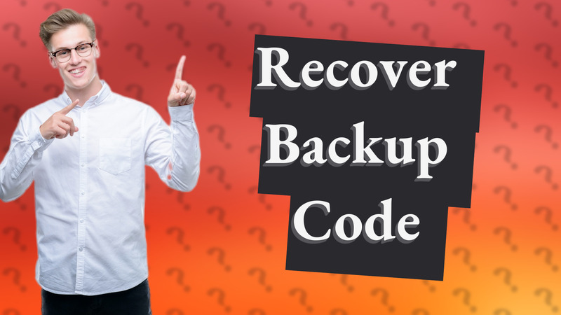 Recover Backup Code