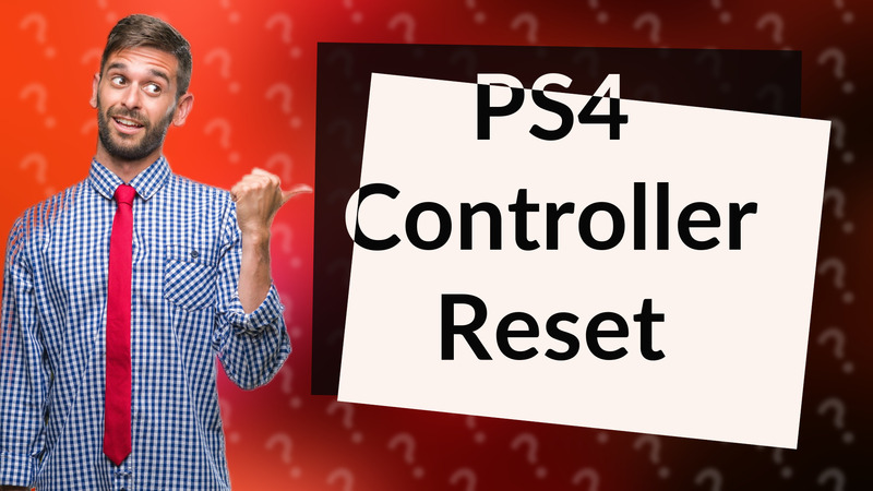 PS4 Controller Reset