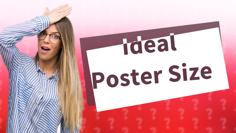 Ideal Poster Size