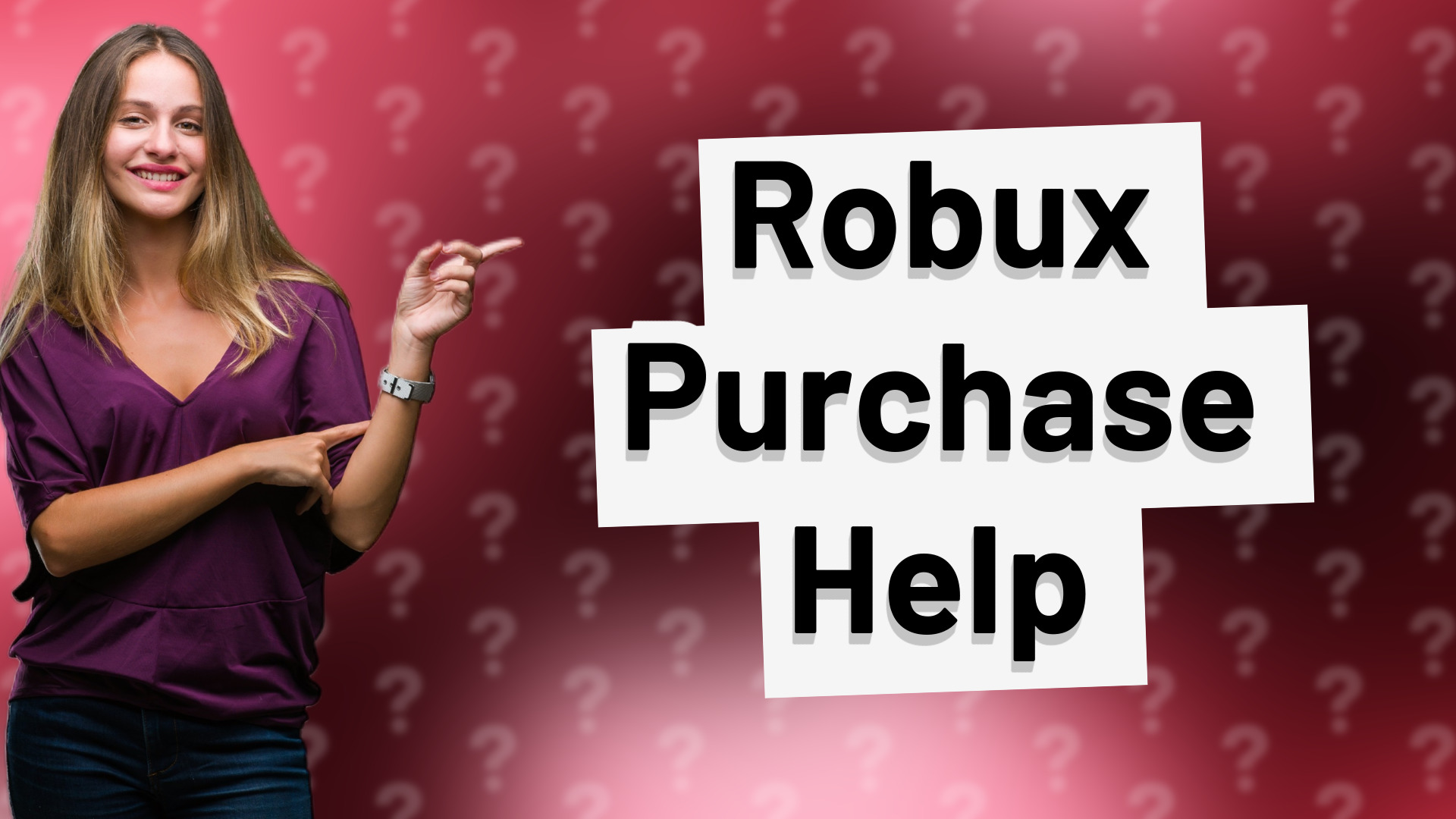 Robux Purchase Help