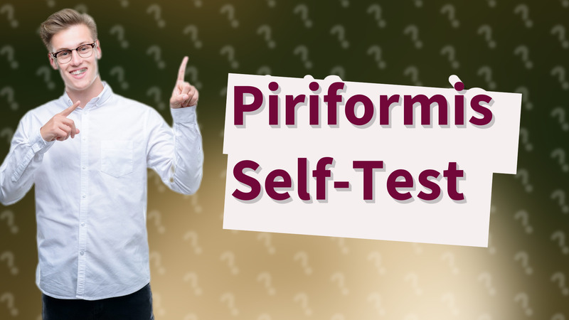Piriformis Self-Test