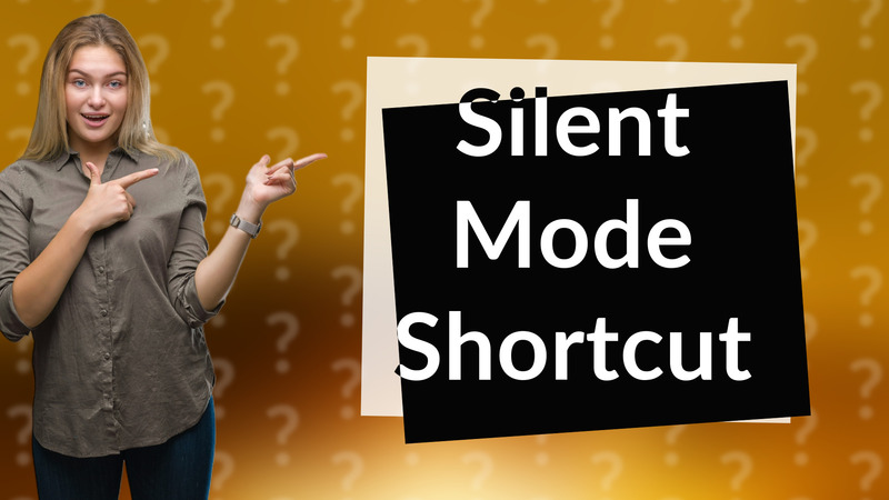 Silent Mode Shortcut