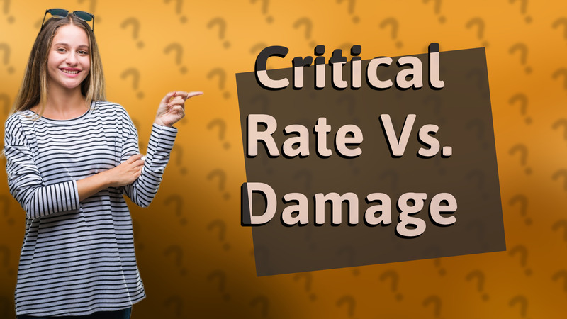 Critical Rate Vs. Damage