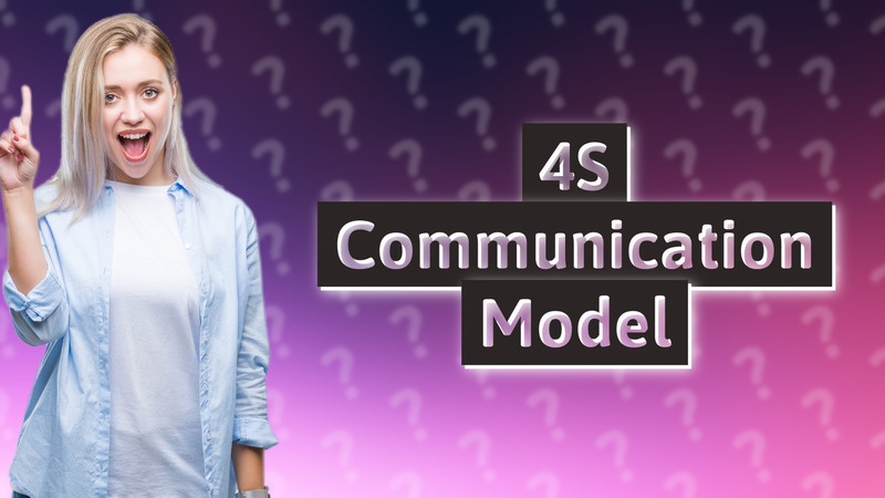 4S Communication Model