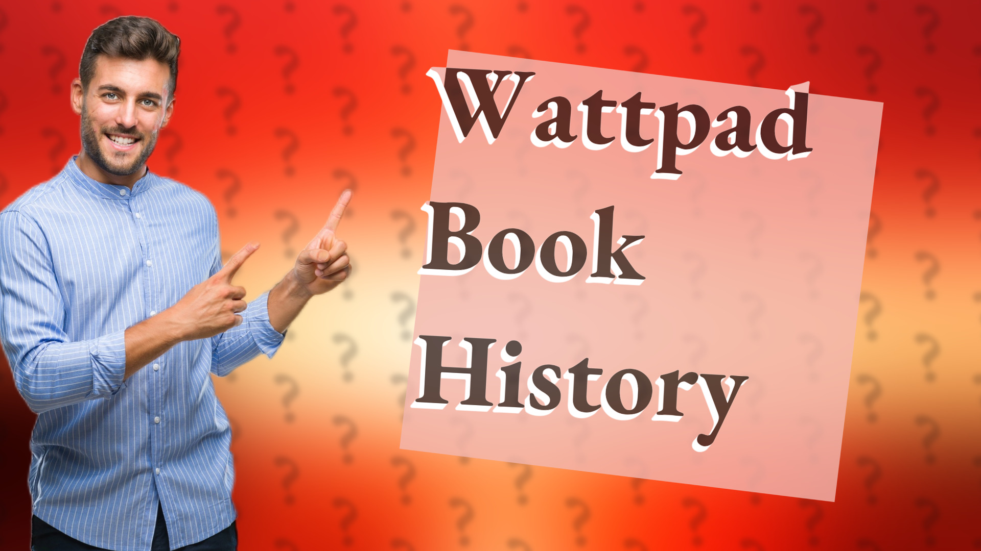 Wattpad Book History