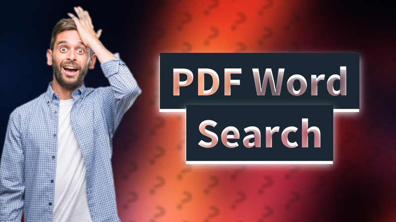 PDF Word Search