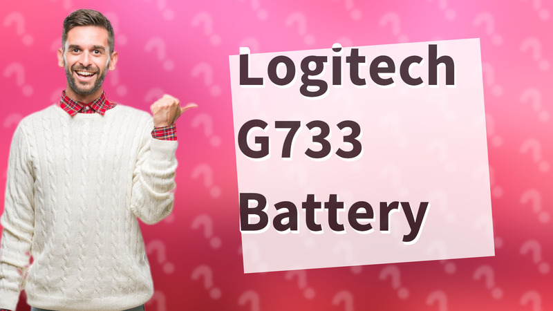 Logitech G733 Battery
