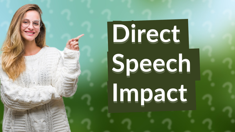 Direct Speech Impact