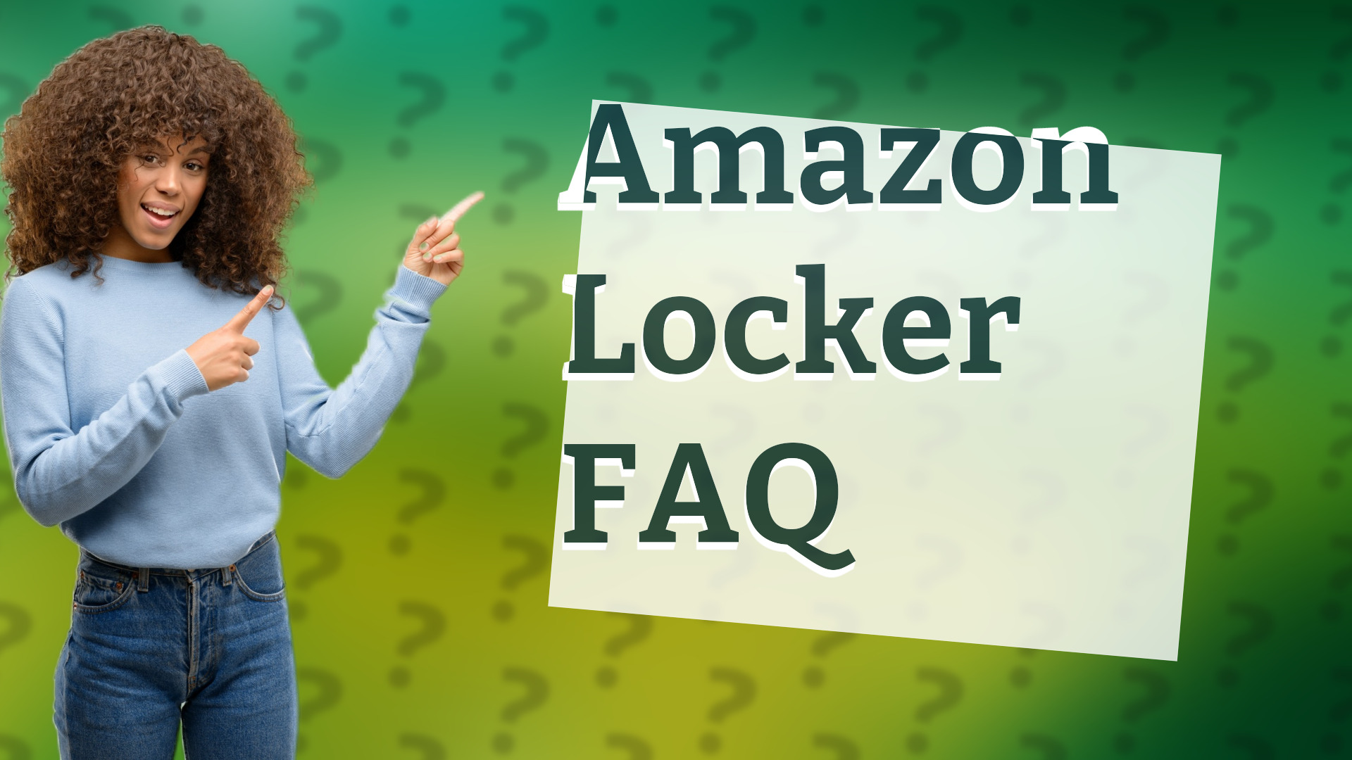 Amazon Locker FAQ