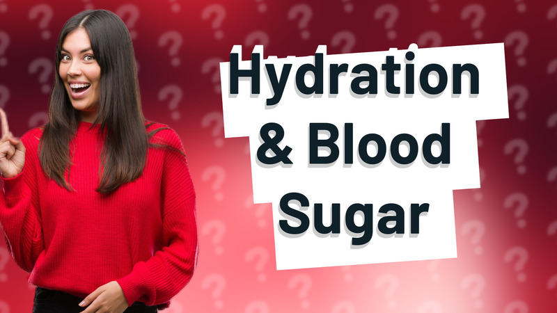 Hydration & Blood Sugar
