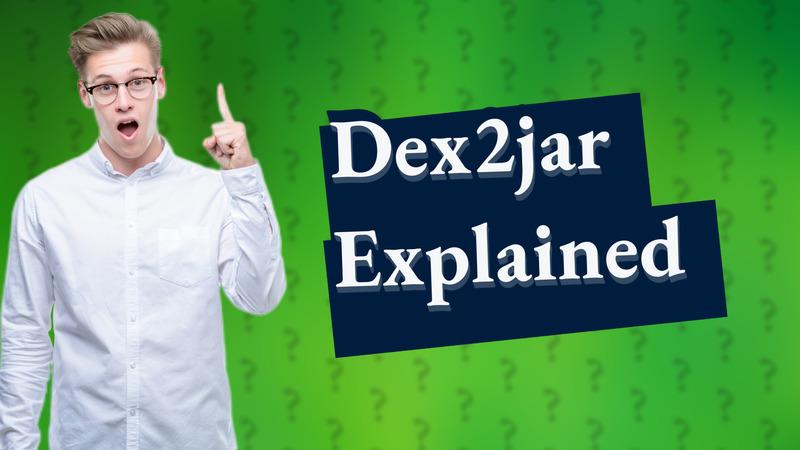 Dex2jar Explained