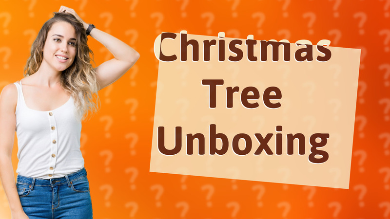 Christmas Tree Unboxing