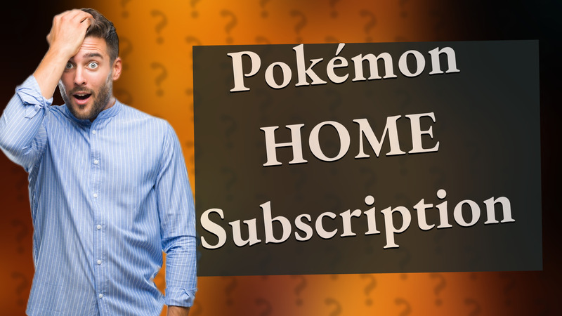 Pokémon HOME Subscription