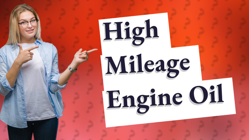 High Mileage Engine Oil