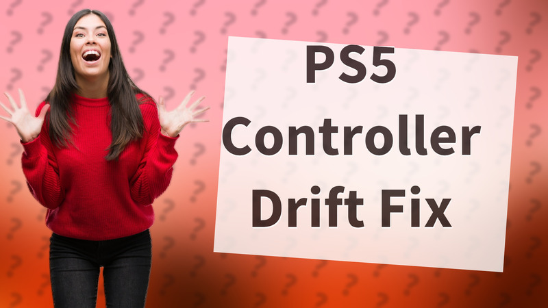 PS5 Controller Drift Fix