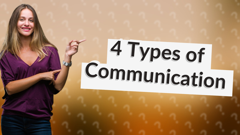 4 Types of Communication