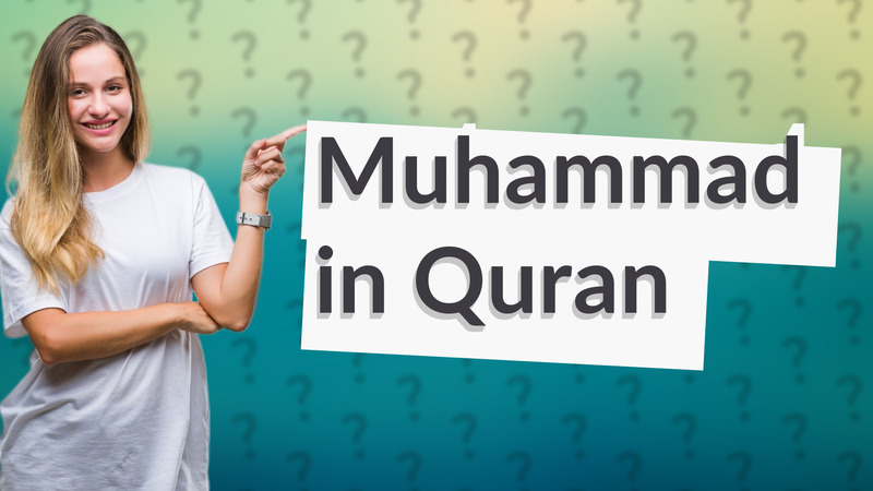 Muhammad in Quran