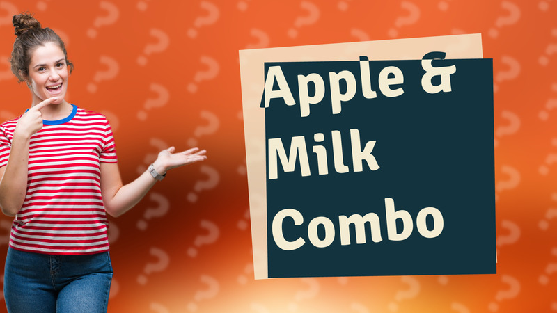 Apple & Milk Combo