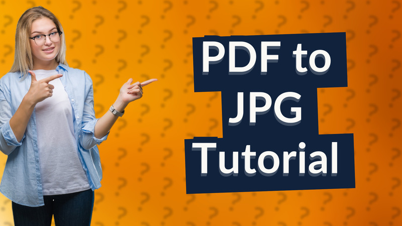 PDF to JPG Tutorial