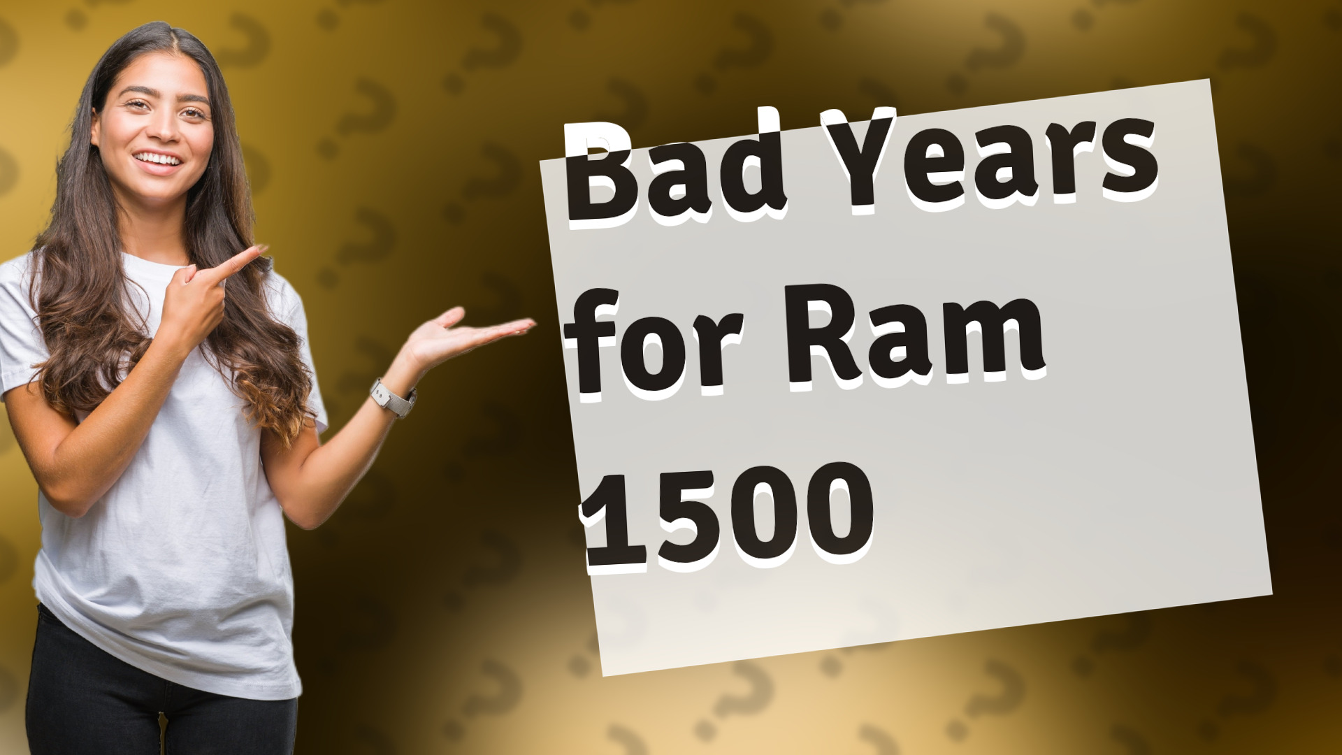 Bad Years for Ram 1500